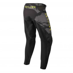 SPODNIE ALPINESTARS RACER TACTICAL JUNIOR BLACK/GREY CAMO/FLUO YELLOW