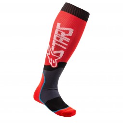 SKARPETY ALPINESTARS MX PLUS-2 RED/WHITE