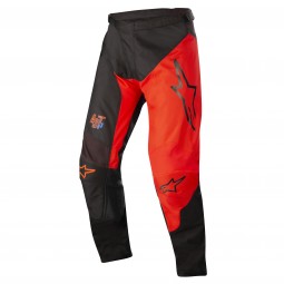 SPODNIE ALPINESTARS RACER SUPERMATIC BLACK/BRIGHT RED