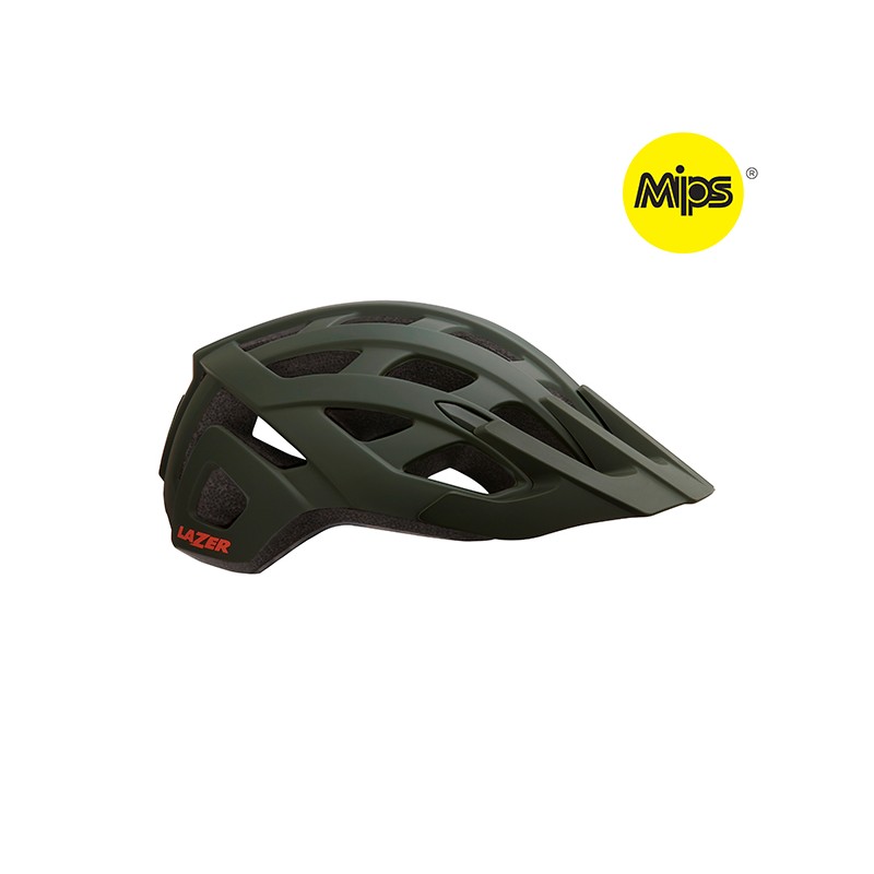 Lazer Kask Roller MIPS CE Matte Dark Green L +net