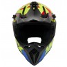 KASK IMX FMX-02 BLACK/FLUO YELLOW/BLUE/FLUO RED GLOSS GRAPHIC