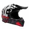 KASK IMX FMX-02 BLACK/WHITE/FLO RED/GREY GLOSS GRAPHIC