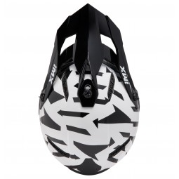 KASK IMX FMX-02 BLACK/WHITE/FLO YELLOW/GREY GLOSS GRAPHIC