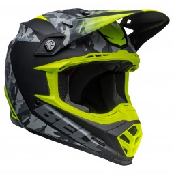 KASK BELL MOTO-9 MIPS VENOM MATTE BLACK CAMO/HI-VIZ YELLOW