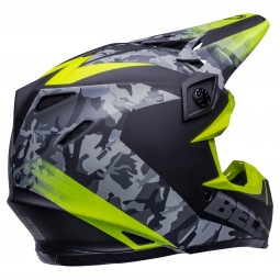 KASK BELL MOTO-9 MIPS VENOM MATTE BLACK CAMO/HI-VIZ YELLOW