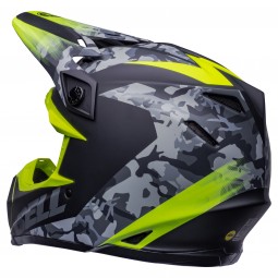 KASK BELL MOTO-9 MIPS VENOM MATTE BLACK CAMO/HI-VIZ YELLOW