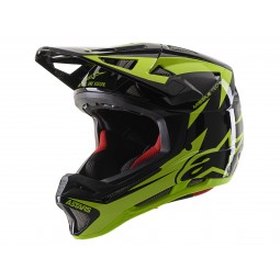 KASK ROWEROWY ALPINESTARS MISSILE TECH AIRLIFT BLACK/FLUO YELLOW GLOSSY