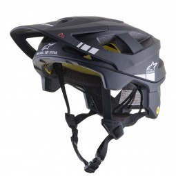 KASK ROWEROWY ALPINESTARS VECTOR TECH A1 BLACK/LIGHT GREY MATT