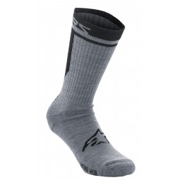 SKARPETY ALPINESTARS MERINO 24 GREY/BLACK