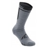 SKARPETY ALPINESTARS MERINO 24 GREY/BLACK