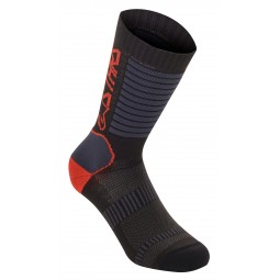 SKARPETY ALPINESTARS PARAGON LITE 19 BLACK/BRIGHT RED