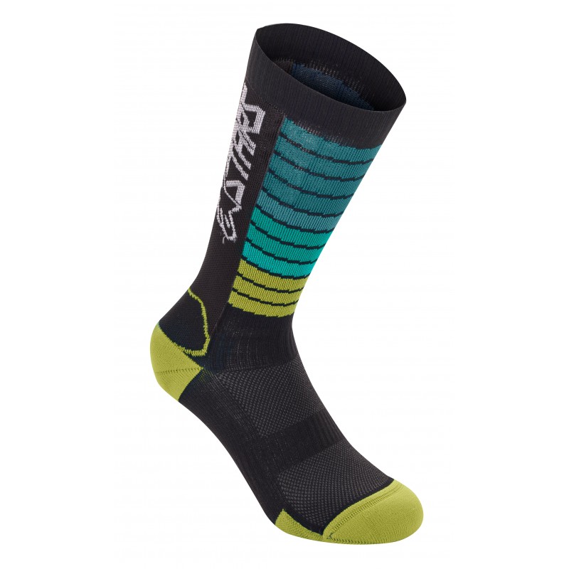 SKARPETY ALPINESTARS DROP 22 BLACK/YELLOW