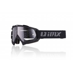 GOGLE IMX MUD BLACK MATT - SZYBA CLEAR (1 SZYBA W ZESTAWIE)