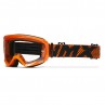GOGLE IMX ENDURANCE FLIP ORANGE GLOSS/ ORANGE - SZYBA DARK SMOKE + CLEAR (2 SZYBY W ZESTAWIE)