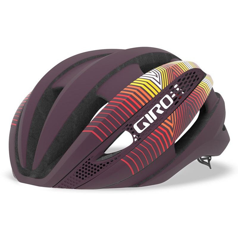 Kask szosowy GIRO SYNTHE INTEGRATED MIPS matte dusty purple bar roz. M (55-59 cm) (NEW)