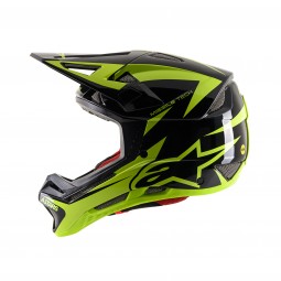 KASK ROWEROWY ALPINESTARS MISSILE TECH AIRLIFT BLACK/FLUO YELLOW GLOSSY