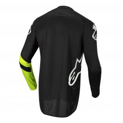 BLUZA ALPINESTARS RACER CHASER JUNIOR BLACK/FLUO YELLOW