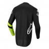 BLUZA ALPINESTARS RACER CHASER JUNIOR BLACK/FLUO YELLOW