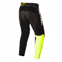 SPODNIE ALPINESTARS RACER CHASER JUNIOR BLACK/FLUO YELLOW