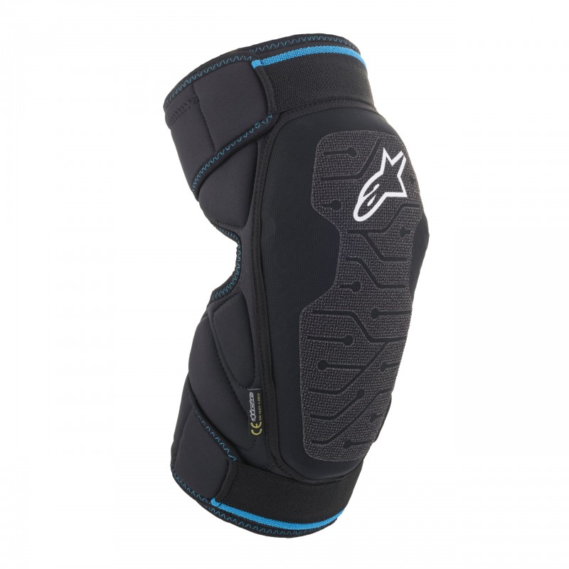 OCHRANIACZ KOLAN ALPINESTARS E-RIDE BLACK CYAN