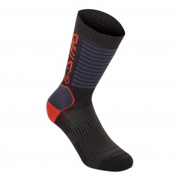 SKARPETY ALPINESTARS PARAGON LITE 19 BLACK/BRIGHT RED