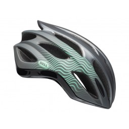 Kask szosowy BELL FORMULA tsunami matte gloss gunmetal mint black (DWZ)