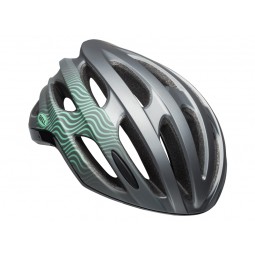 Kask szosowy BELL FORMULA tsunami matte gloss gunmetal mint black (DWZ)