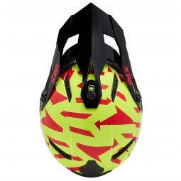 KASK IMX FMX-02 BLACK/FLUO YELLOW/BLUE/FLUO RED GLOSS GRAPHIC