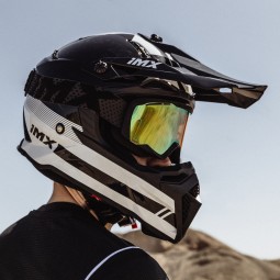 KASK IMX FMX-02 BLACK/WHITE GLOSS