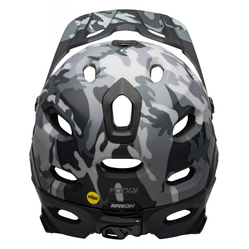 Kask full face BELL SUPER DH MIPS SPHERICAL matte gloss black camo (NEW)