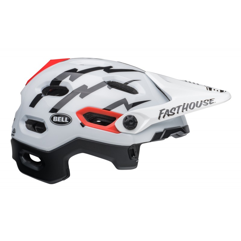 Kask full face BELL SUPER DH MIPS SPHERICAL fasthouse matte gloss black white (NEW)