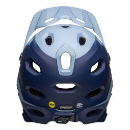 Kask full face BELL SUPER DH MIPS SPHERICAL matte light blue navy (NEW)