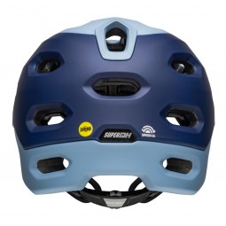 Kask full face BELL SUPER DH MIPS SPHERICAL matte light blue navy (NEW)
