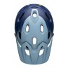 Kask full face BELL SUPER DH MIPS SPHERICAL matte light blue navy (NEW)