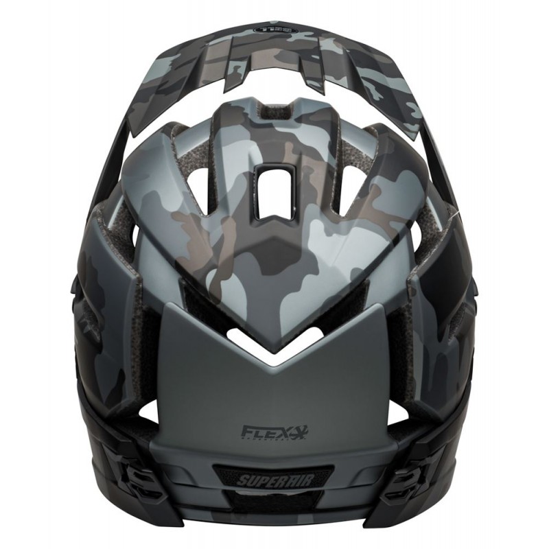 Kask full face BELL SUPER AIR R MIPS SPHERICAL matte gloss black camo (NEW)