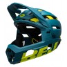 Kask full face BELL SUPER AIR R MIPS SPHERICAL matte gloss blue hi-viz (DWZ)