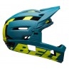 Kask full face BELL SUPER AIR R MIPS SPHERICAL matte gloss blue hi-viz (DWZ)