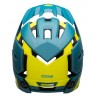 Kask full face BELL SUPER AIR R MIPS SPHERICAL matte gloss blue hi-viz (DWZ)