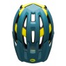 Kask full face BELL SUPER AIR R MIPS SPHERICAL matte gloss blue hi-viz (DWZ)