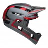 Kask full face BELL SUPER AIR R MIPS SPHERICAL matte gray red (NEW)