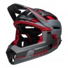 Kask full face BELL SUPER AIR R MIPS SPHERICAL matte gray red (NEW)