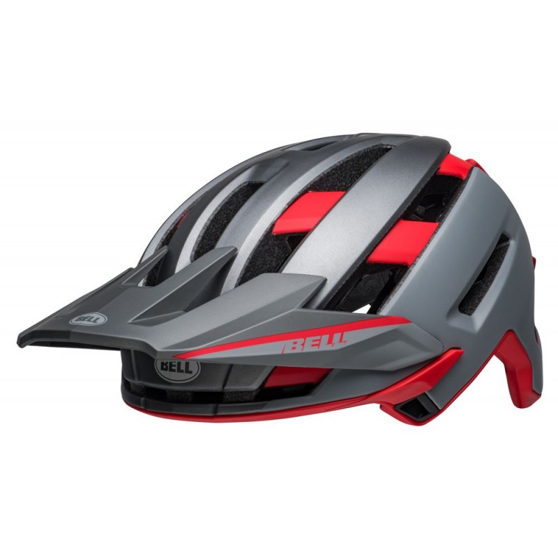 Kask full face BELL SUPER AIR R MIPS SPHERICAL matte gray red (NEW)