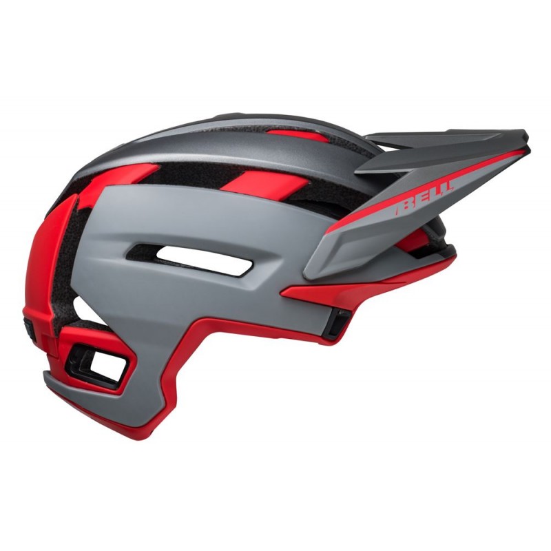 Kask full face BELL SUPER AIR R MIPS SPHERICAL matte gray red (NEW)
