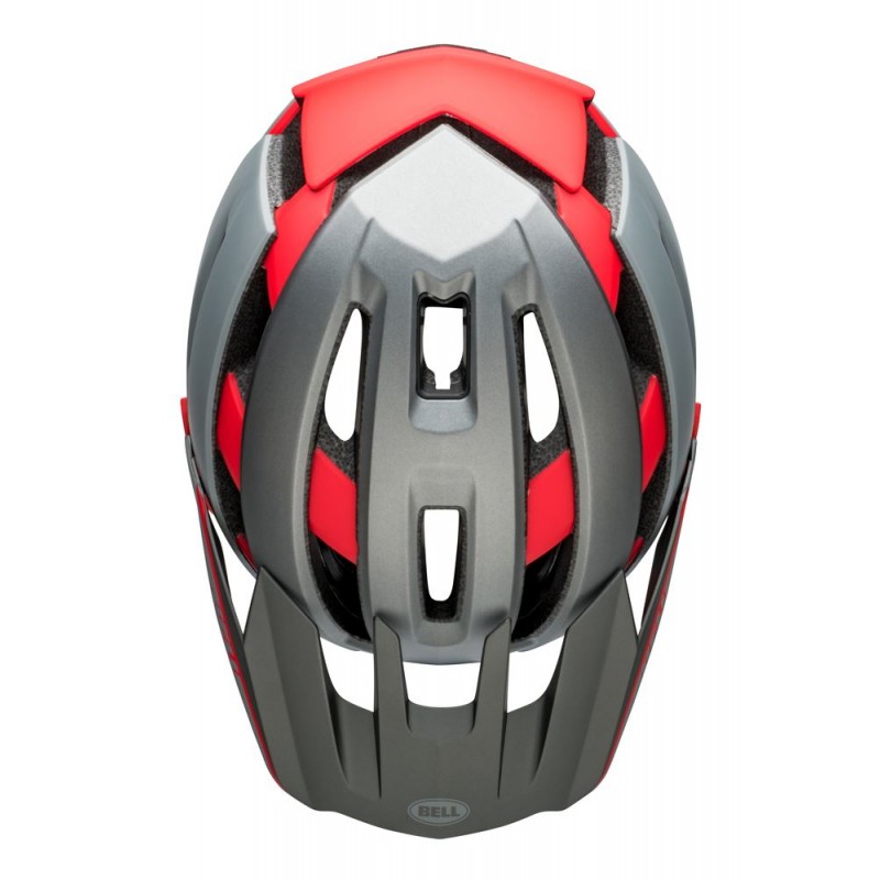 Kask full face BELL SUPER AIR R MIPS SPHERICAL matte gray red (NEW)