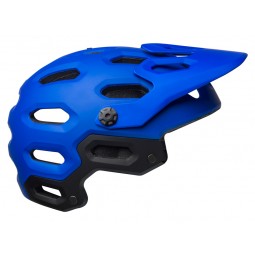 Kask full face BELL SUPER 3R MIPS matte blue bright blue (NEW)