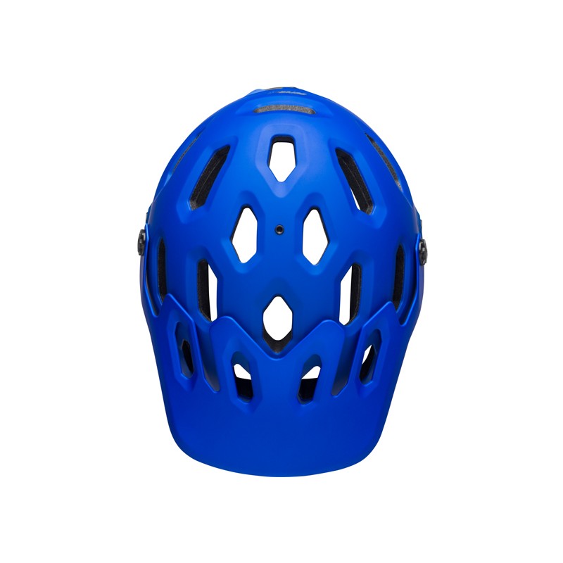 Kask full face BELL SUPER 3R MIPS matte blue bright blue (NEW)