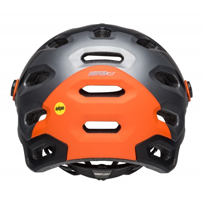 Kask full face BELL SUPER 3R MIPS matte orange black (NEW)