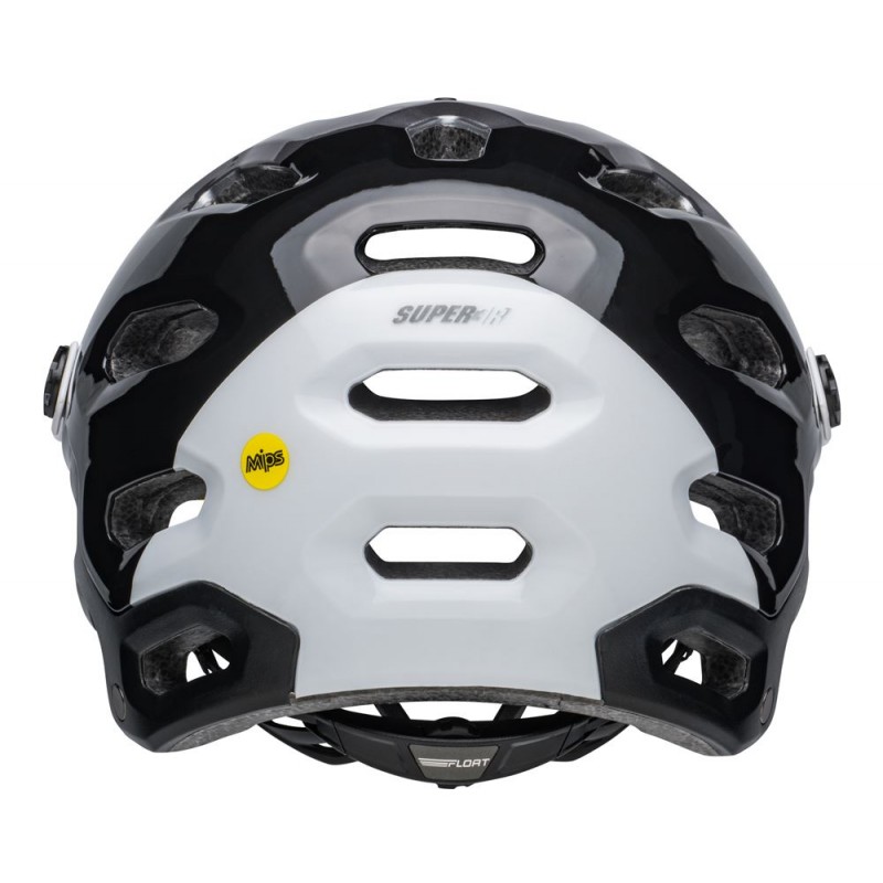 Kask full face BELL SUPER 3R MIPS matte white black (NEW)