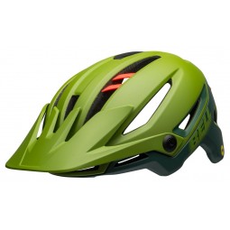Kask mtb BELL SIXER INTEGRATED MIPS matte gloss green infrared (DWZ)