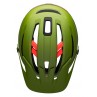Kask mtb BELL SIXER INTEGRATED MIPS matte gloss green infrared (DWZ)